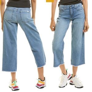 NWT Jen7 Harlow vintage cropped wide leg denim